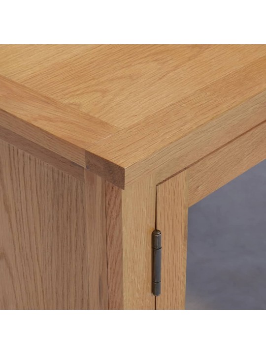 TV stolek 110 x 35 x 44 cm masivní dubové dřevo