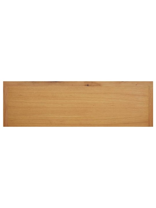 Botník 114 x 37 x 45 cm masivní dubové dřevo