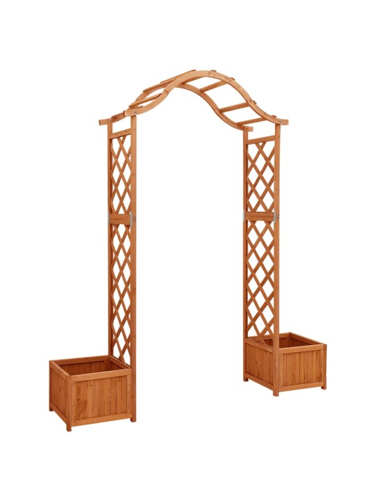 Zahradní pergola s truhlíky masivní jedle