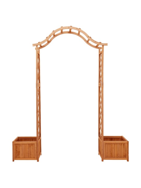 Zahradní pergola s truhlíky masivní jedle