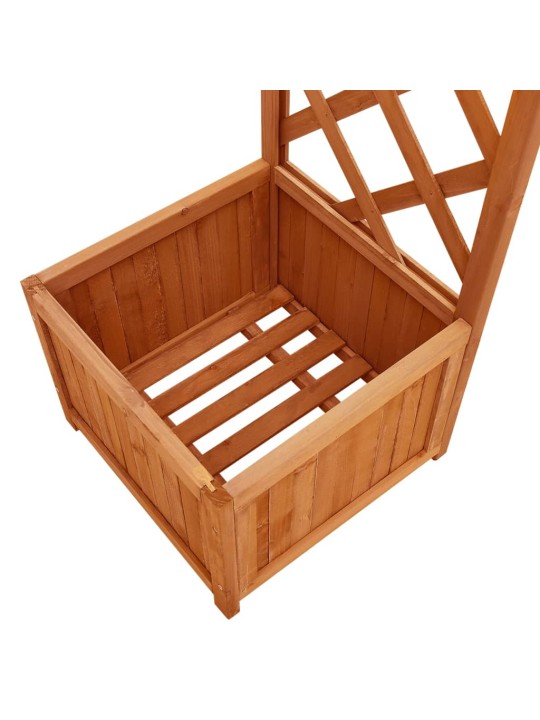 Zahradní pergola s truhlíky masivní jedle