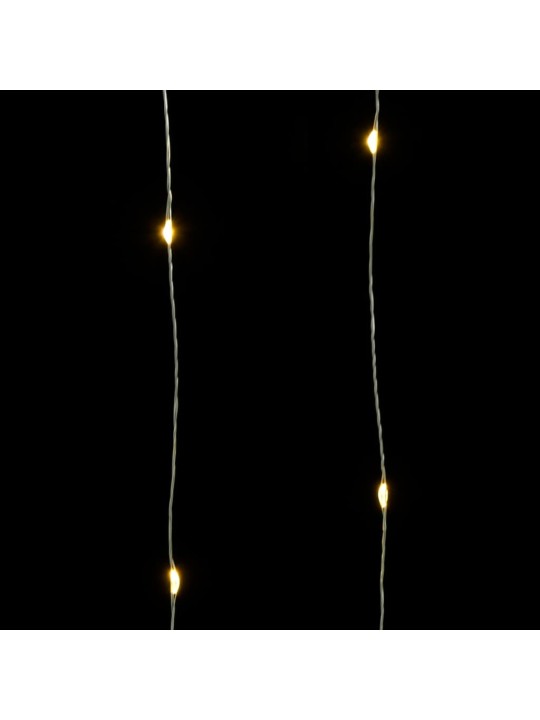 Světelný LED řetěz s 300 LED diodami teplý bílý 30 m