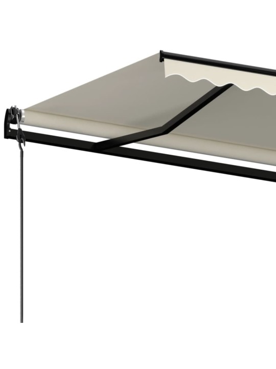 Automatická zatahovací markýza 600 x 350 cm krémová