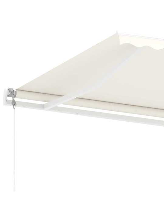 Volně stojící automatická markýza 300 x 250 cm krémová