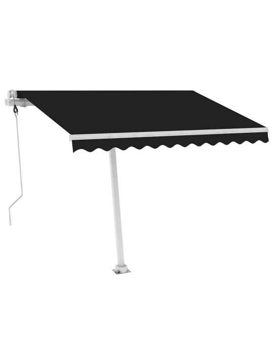 Volně stojící automatická markýza 350 x 250 cm antracitová
