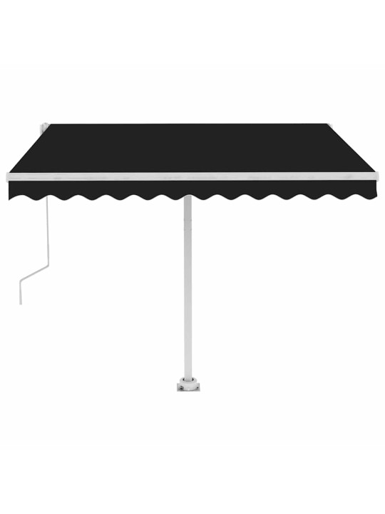 Volně stojící automatická markýza 350 x 250 cm antracitová