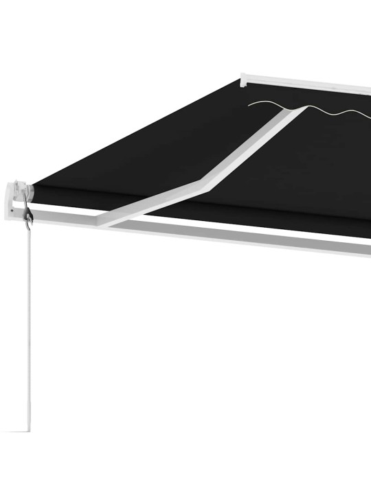 Volně stojící automatická markýza 350 x 250 cm antracitová