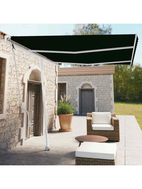 Volně stojící automatická markýza 350 x 250 cm antracitová