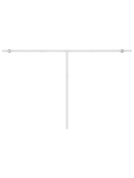 Volně stojící automatická markýza 450 x 350 cm krémová