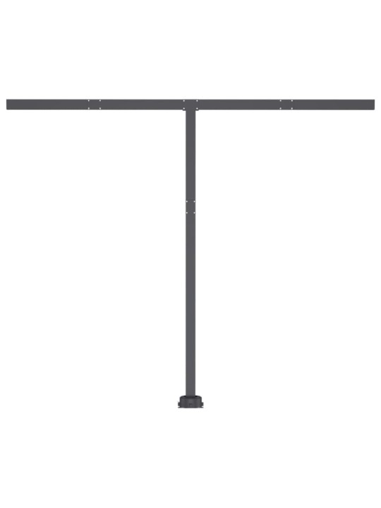 Volně stojící ručně zatahovací markýza 300 x 250 cm modrobílá
