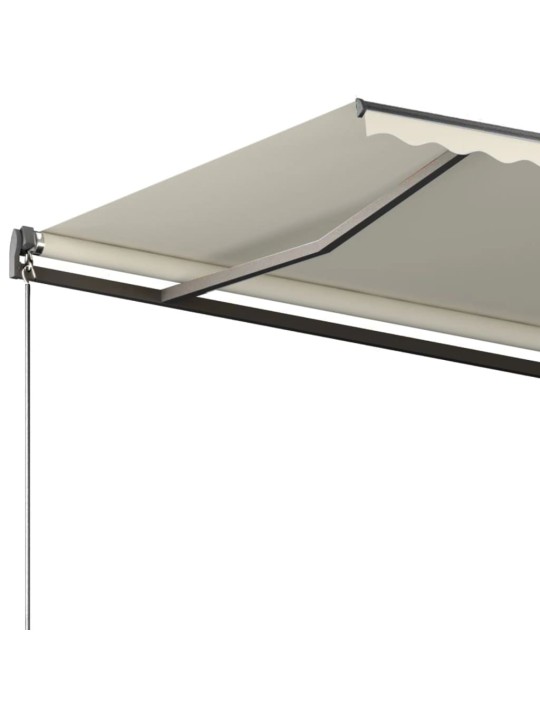 Volně stojící automatická markýza 350 x 250 cm krémová