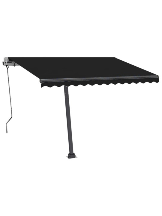Volně stojící automatická markýza 350 x 250 cm antracitová