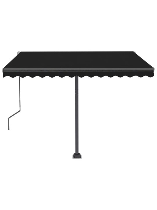 Volně stojící automatická markýza 350 x 250 cm antracitová