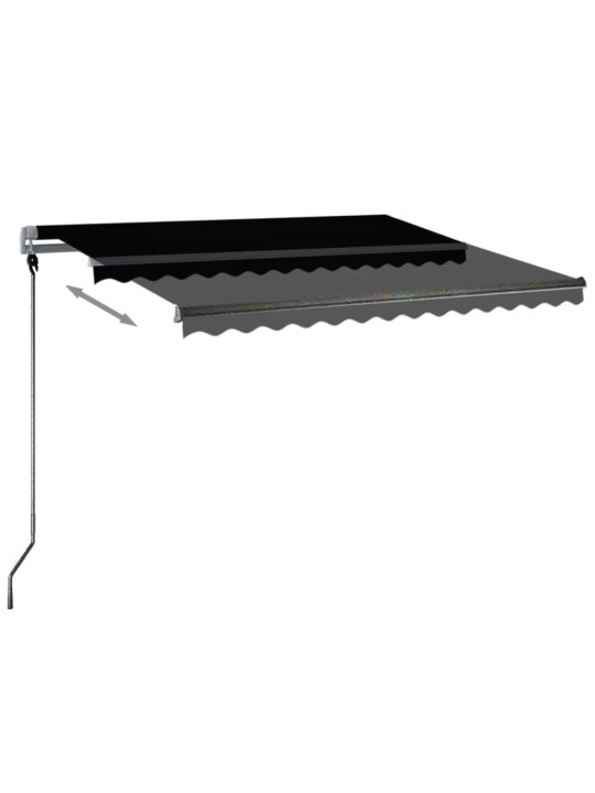 Volně stojící automatická markýza 350 x 250 cm antracitová