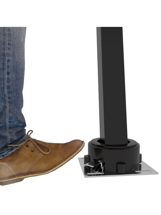 Automatická markýza LED a senzor větru 600 x 300 cm žlutobílá