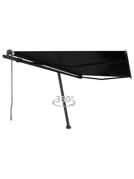 Volně stojící automatická markýza 450 x 350 cm antracitová