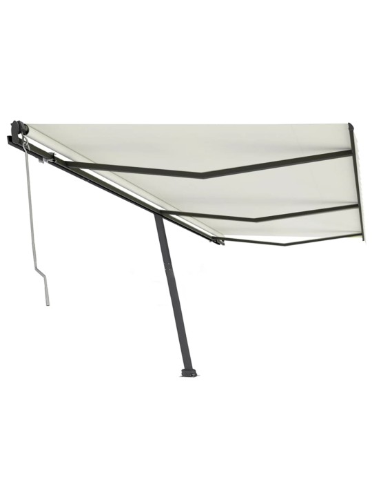 Volně stojící automatická markýza 600 x 350 cm krémová