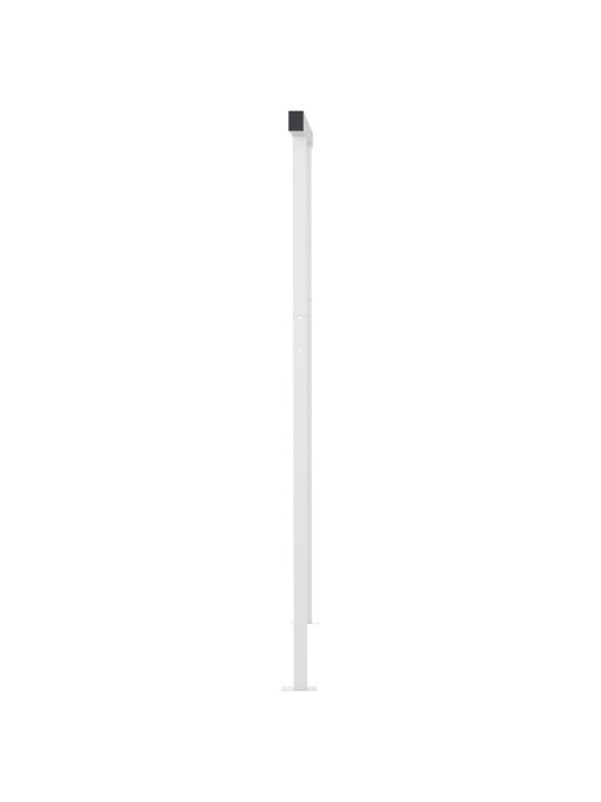Automatická markýza LED a senzor větru 6 x 3,5 m krémová