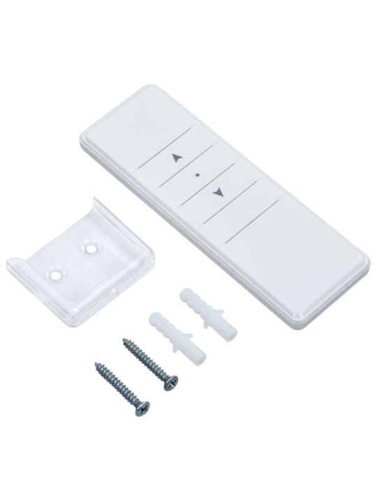 Automatická zatahovací markýza se sloupky 3,5 x 2,5 m modrobílá