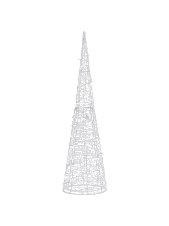 Akrylový dekorativní světelný LED kužel barevný 90 cm