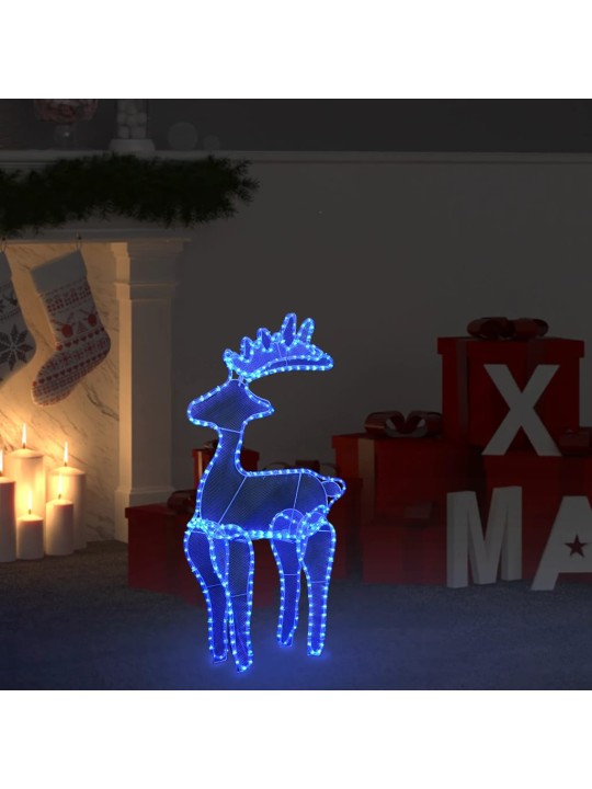 Sob vánoční dekorace s výpletem 306 LED diod 60 x 24 x 89 cm