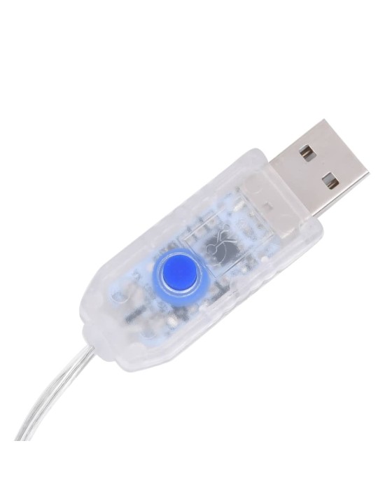 3dílná vánoční světelná dekorace sobi 229 LED diod