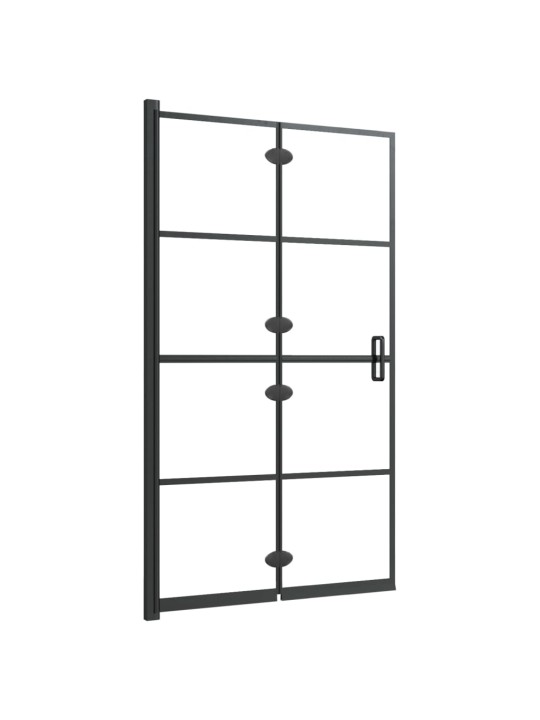 Skládací sprchový kout ESG 80 x 140 cm černý