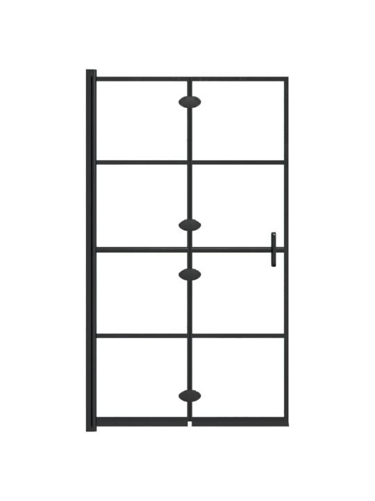 Skládací sprchový kout ESG 80 x 140 cm černý