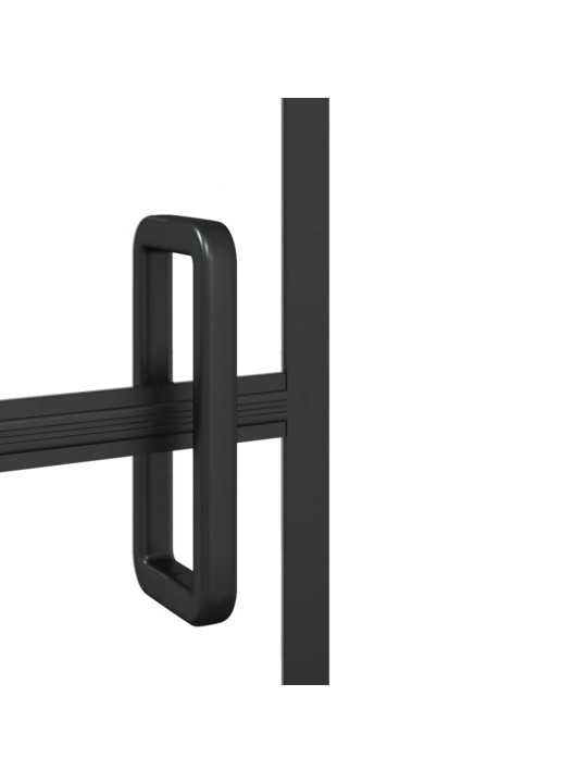 Skládací sprchový kout ESG 80 x 140 cm černý