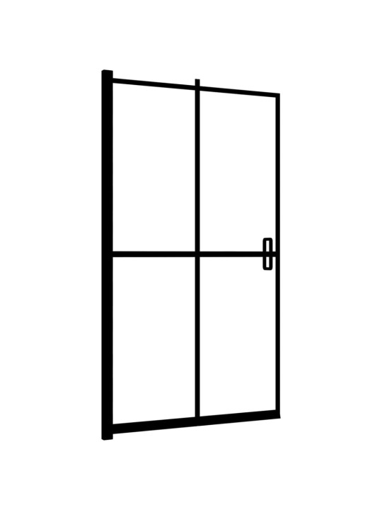 Skládací sprchový kout ESG 80 x 140 cm černý
