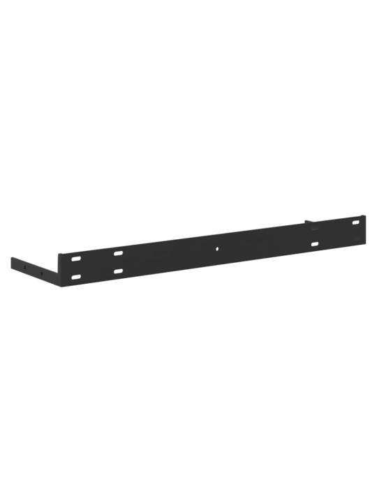 Plovoucí nástěnné police 4 ks dub a bílé 50 x 23 x 3,8 cm MDF