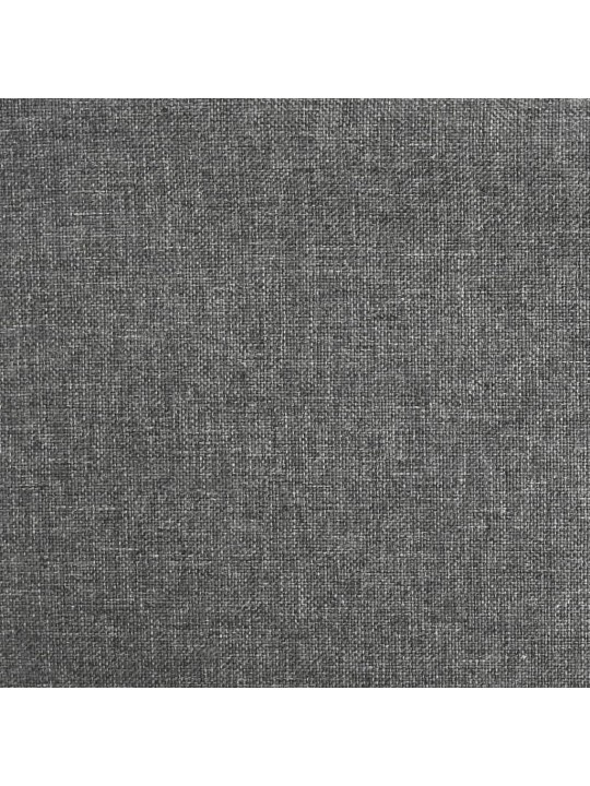 Houpací křeslo tmavě šedé textil