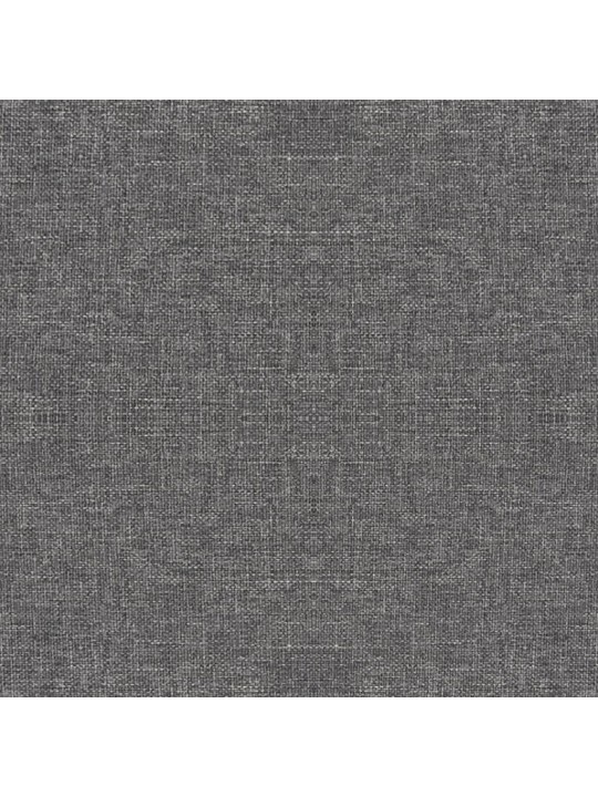 Stolička s dřevěnými nohami světle šedá textil