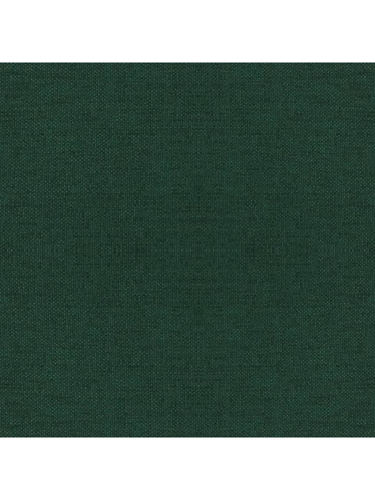 Stolička s dřevěnými nohami tmavě zelená textil