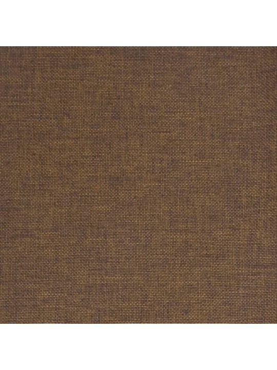 Zvedací křeslo hnědé textil