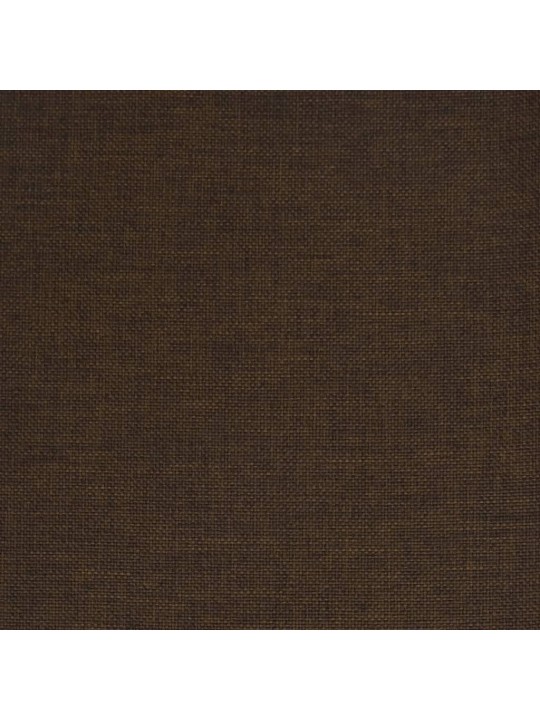 Zvedací masážní křeslo tmavě hnědé textil