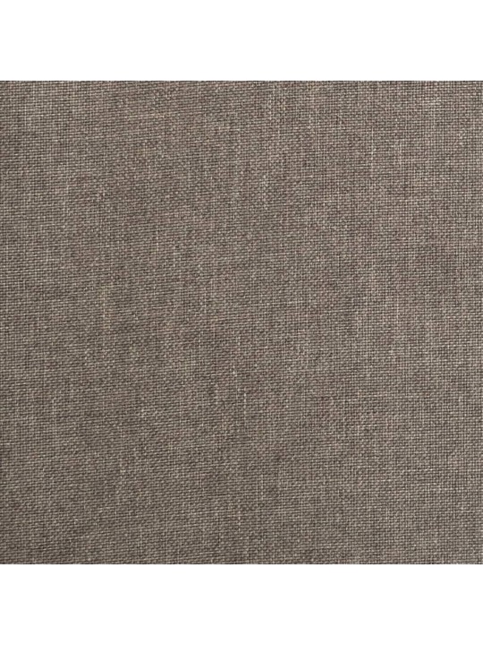 Zvedací masážní křeslo taupe textil