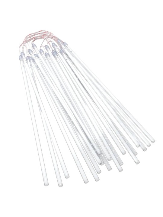 Padající světla 20 ks 50 cm studená bílá 720 led dovnitř i ven