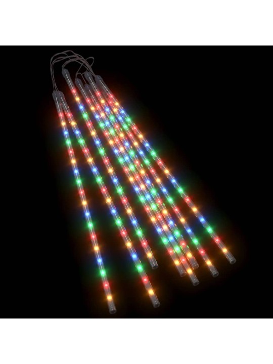 Padající světla 8 ks 50 cm barevná 288 LED dovnitř i ven