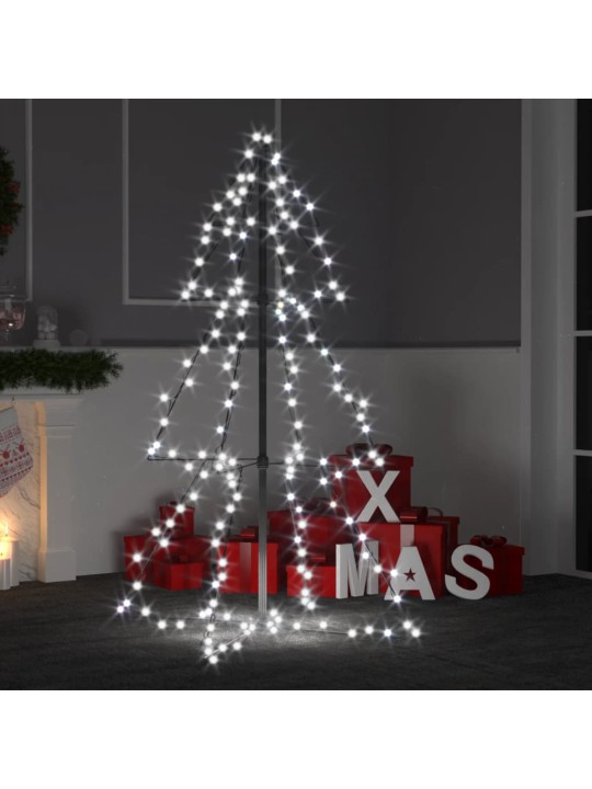 Vánoční stromek kužel 160 LED diod dovnitř i ven 78 x 120 cm