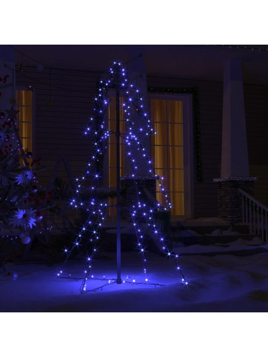 Vánoční stromek kužel 160 LED diod dovnitř i ven 78 x 120 cm