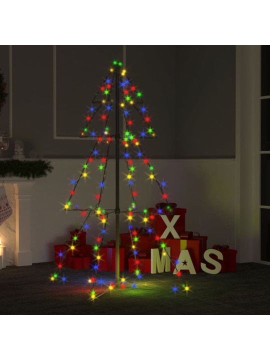 Vánoční stromek kužel 160 LED diod dovnitř i ven 78 x 120 cm