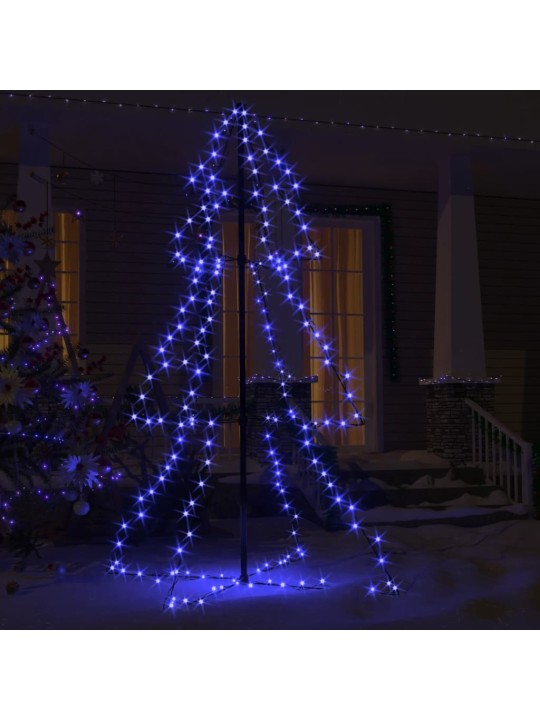 Vánoční stromek kužel 200 LED diod dovnitř i ven 98 x 150 cm