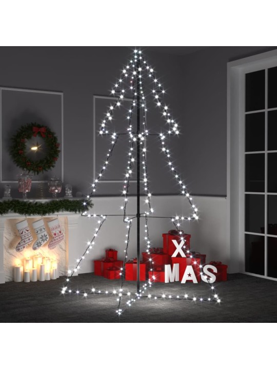 Vánoční stromek kužel 240 LED diod dovnitř i ven 118 x 180 cm
