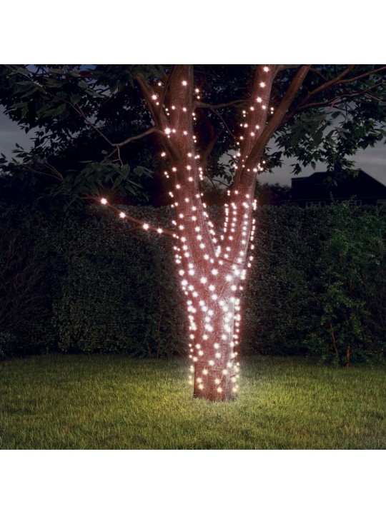Solární světelné řetězy 5 ks 5x200 LED teplé bílé dovnitř i ven