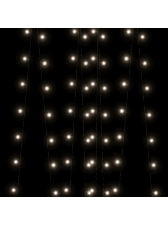 Solární světelné řetězy 5 ks 5x200 LED studené bílé dovnitř/ven