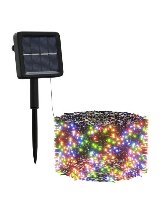 Solární světelné řetězy 5ks 5x200 LED pestrobarevné dovnitř/ven