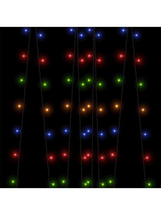 Solární světelné řetězy 5ks 5x200 LED pestrobarevné dovnitř/ven