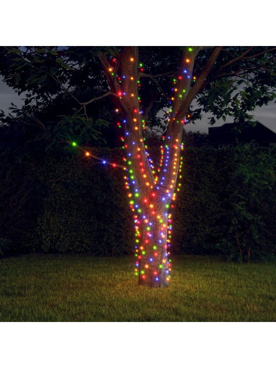 Solární světelné řetězy 5ks 5x200 LED pestrobarevné dovnitř/ven