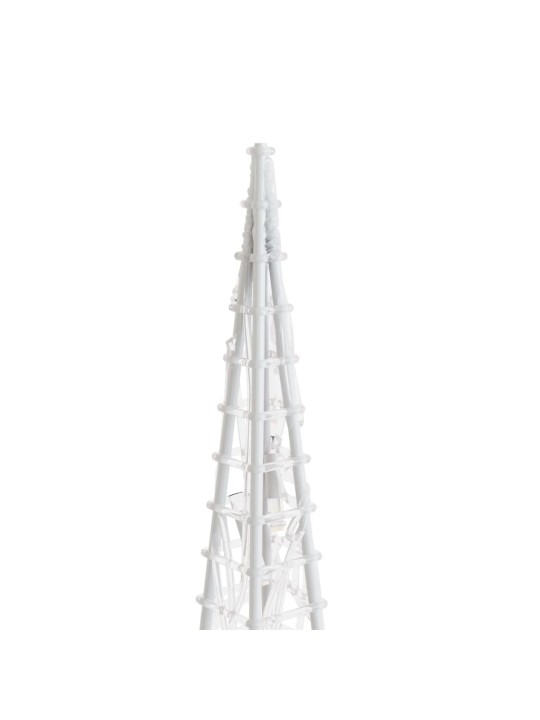 Akrylový dekorativní světelný LED kužel vícebarevný 120 cm